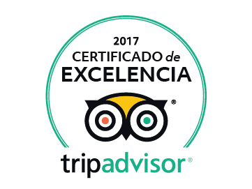 Certificado de Excelencia TripAdvisor 2017