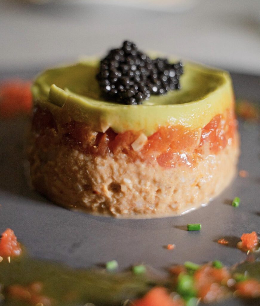 platos para compartir: Timbal de txangurro